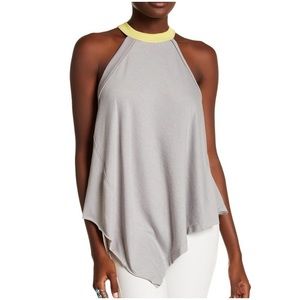 Free People Rib Halter Knit Swing Top
